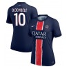 Paris Saint-Germain Ousmane Dembele #10 Hjemmedrakt Kvinner 2024-25 Kortermet